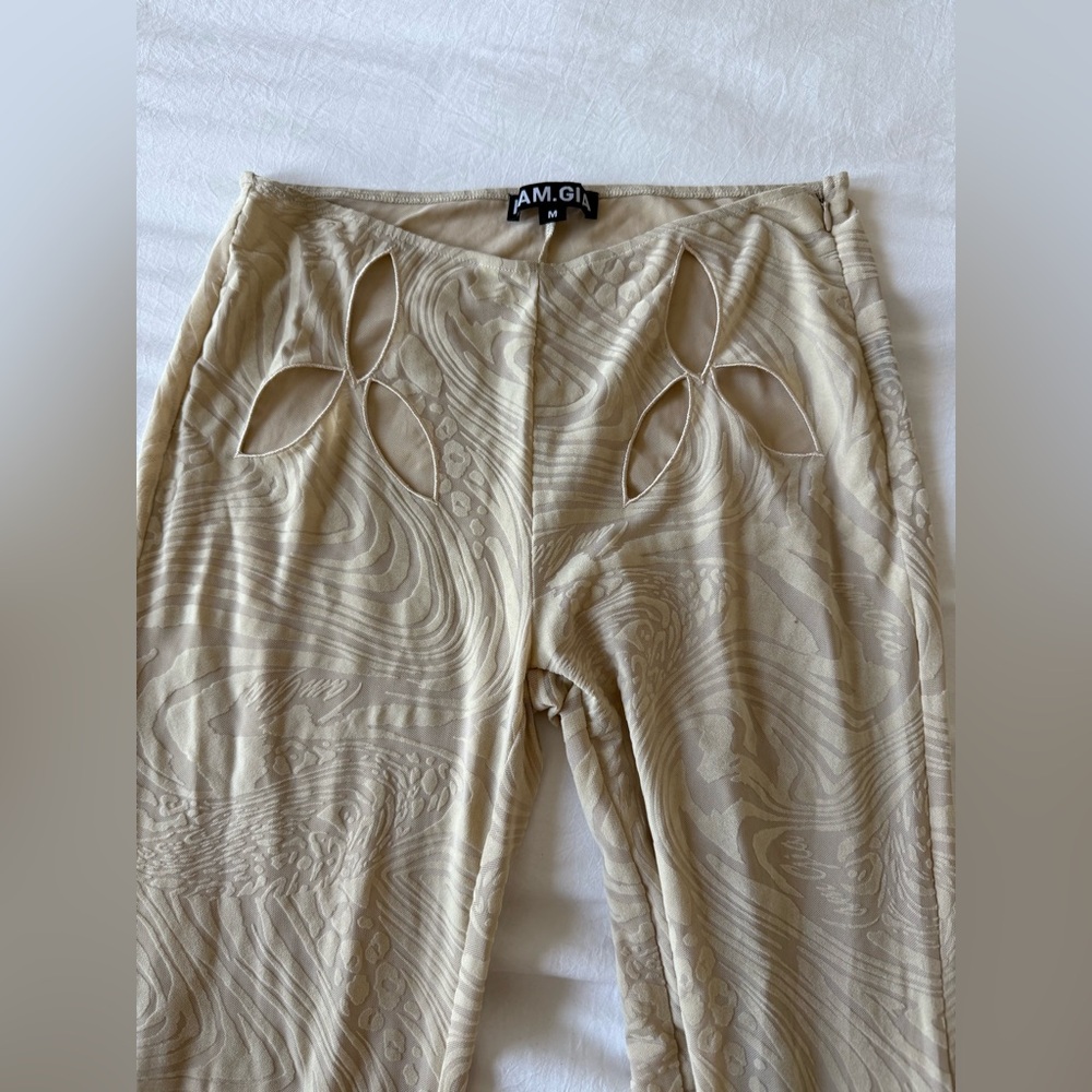 I.AM.GIA Beige Patterned Set